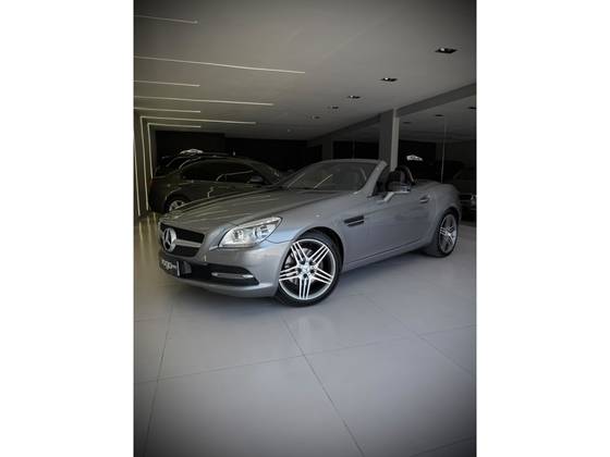 MERCEDES-BENZ SLK 250 1.8 CGI 16V TURBO GASOLINA 2P AUTOMÁTICO MERCEDES-BENZ SLK 250 1.8 CGI 16V TURBO GASOLINA 2P AUTOMÁTICO
